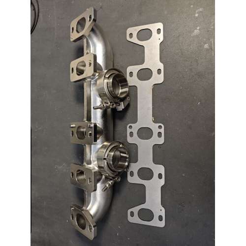 VW 4.9/5.0 V10 TDI Cast Stainless Exhaust Manifold Base Kit